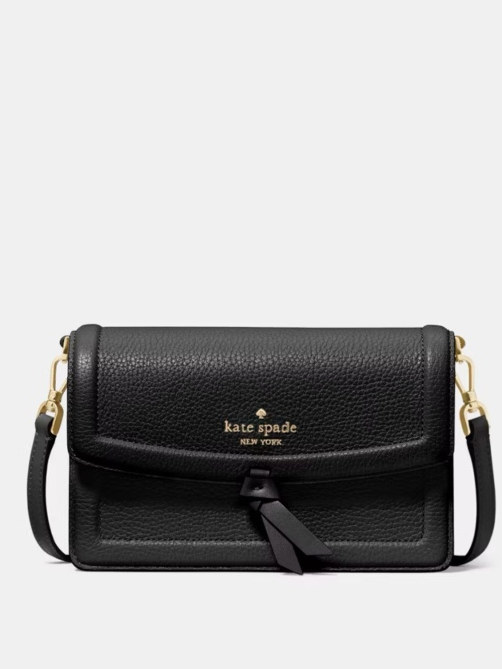 Kate Spade Knott Mini Crossbody Bag Black NWT